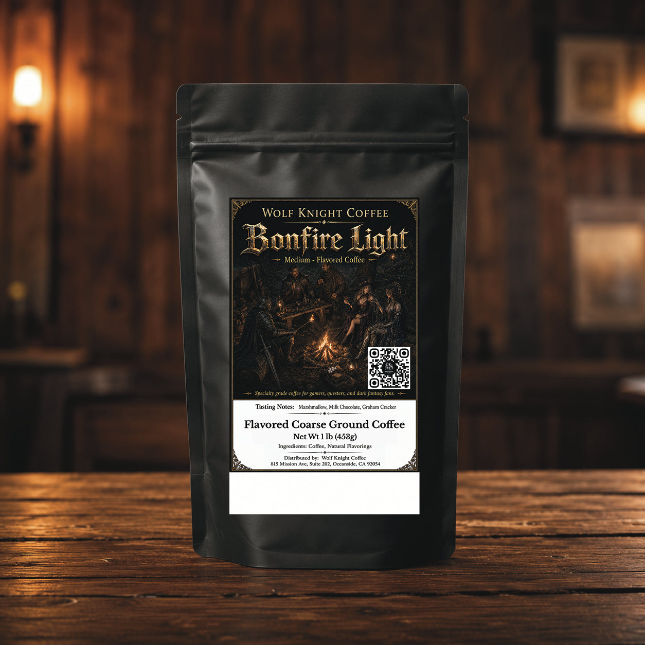 Bonfire Light | S'mores Flavored Coffee