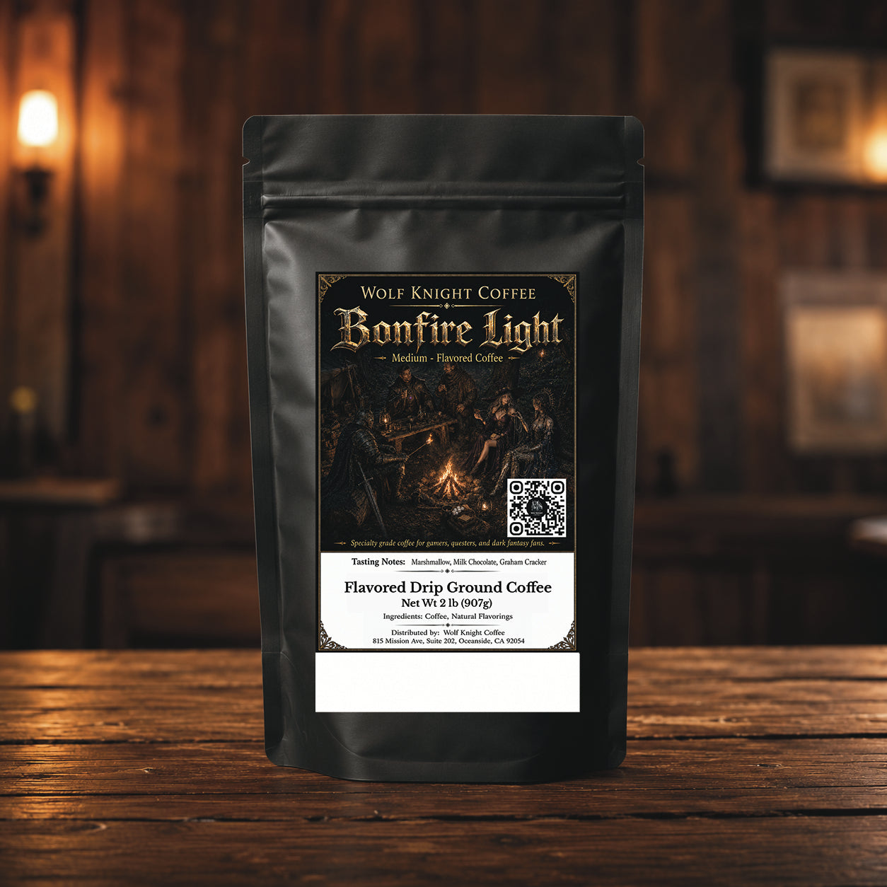 Bonfire Light | S'mores Flavored Coffee
