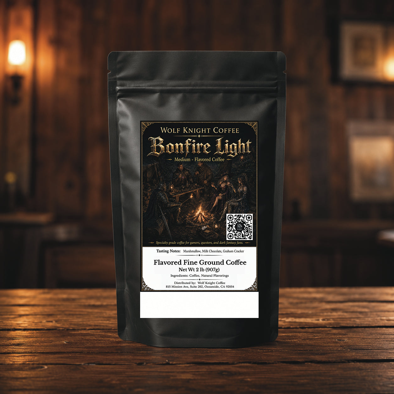 Bonfire Light | S'mores Flavored Coffee
