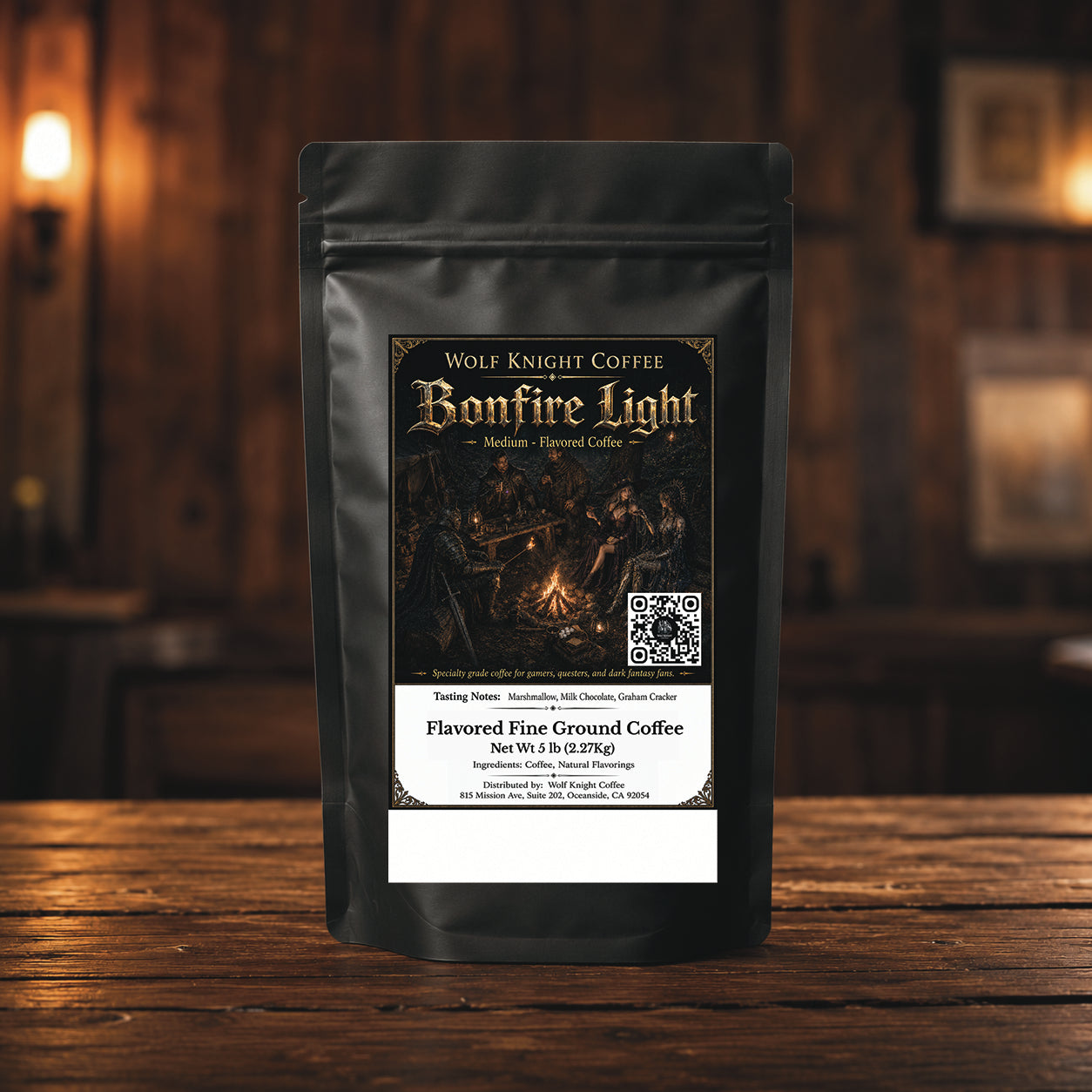 Bonfire Light | S'mores Flavored Coffee