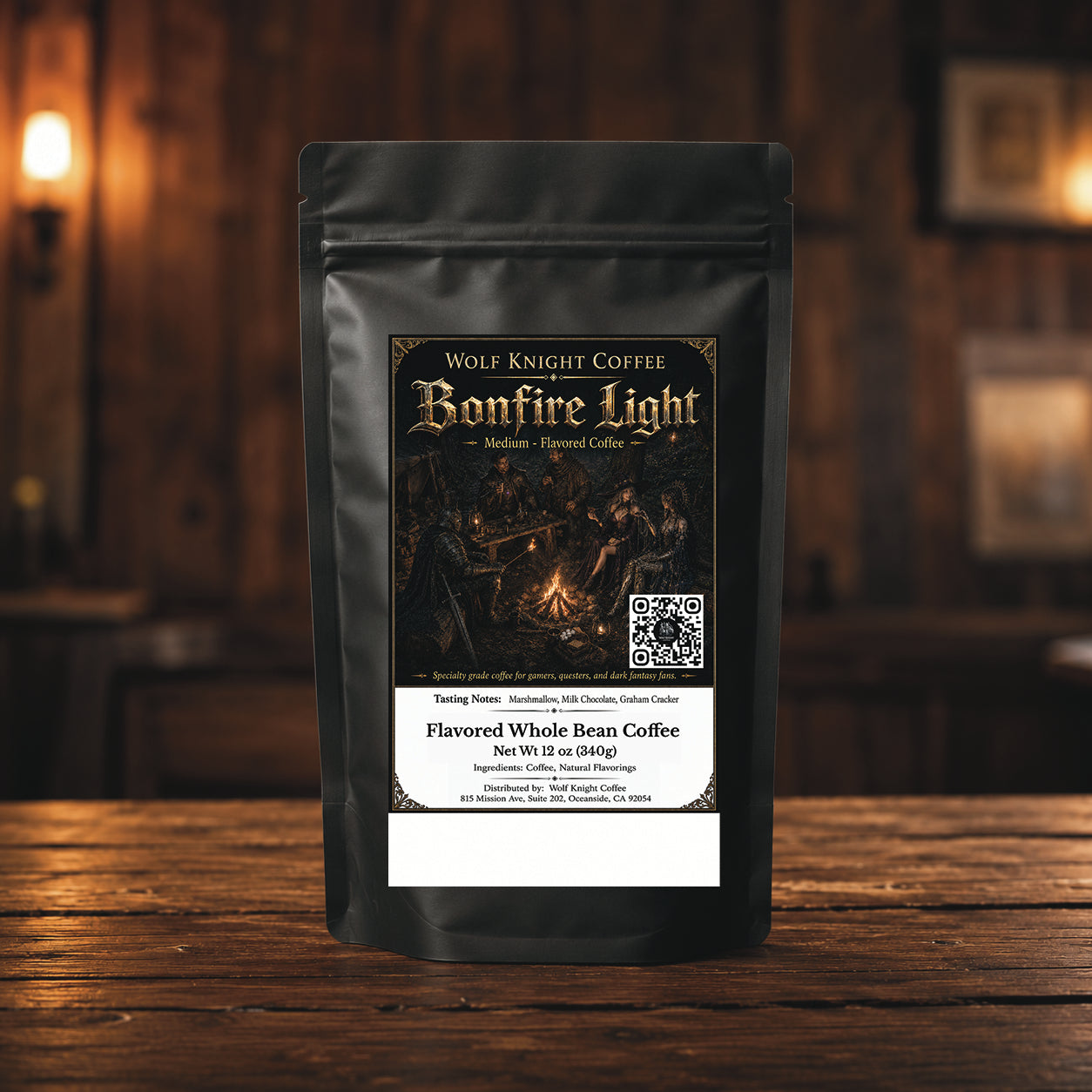 Bonfire Light | S'mores Flavored Coffee