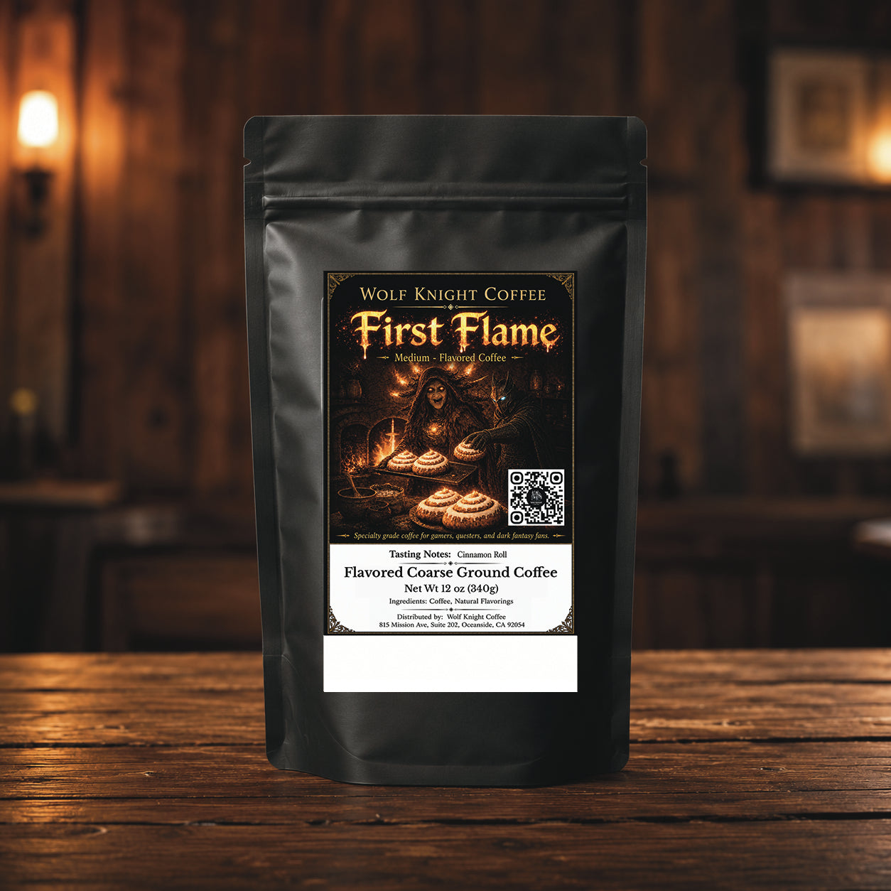 First Flame | Cinnamon Roll Flavored Coffee
