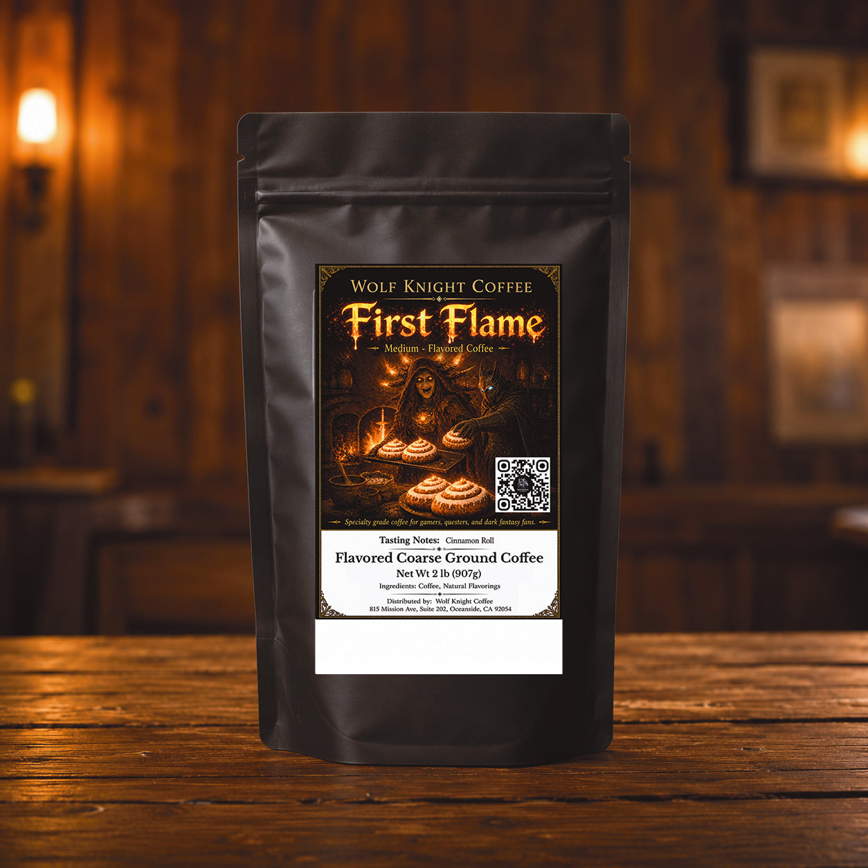 First Flame | Cinnamon Roll Flavored Coffee