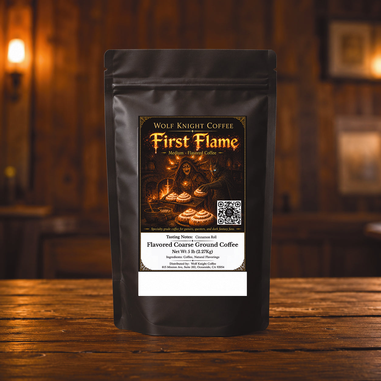 First Flame | Cinnamon Roll Flavored Coffee