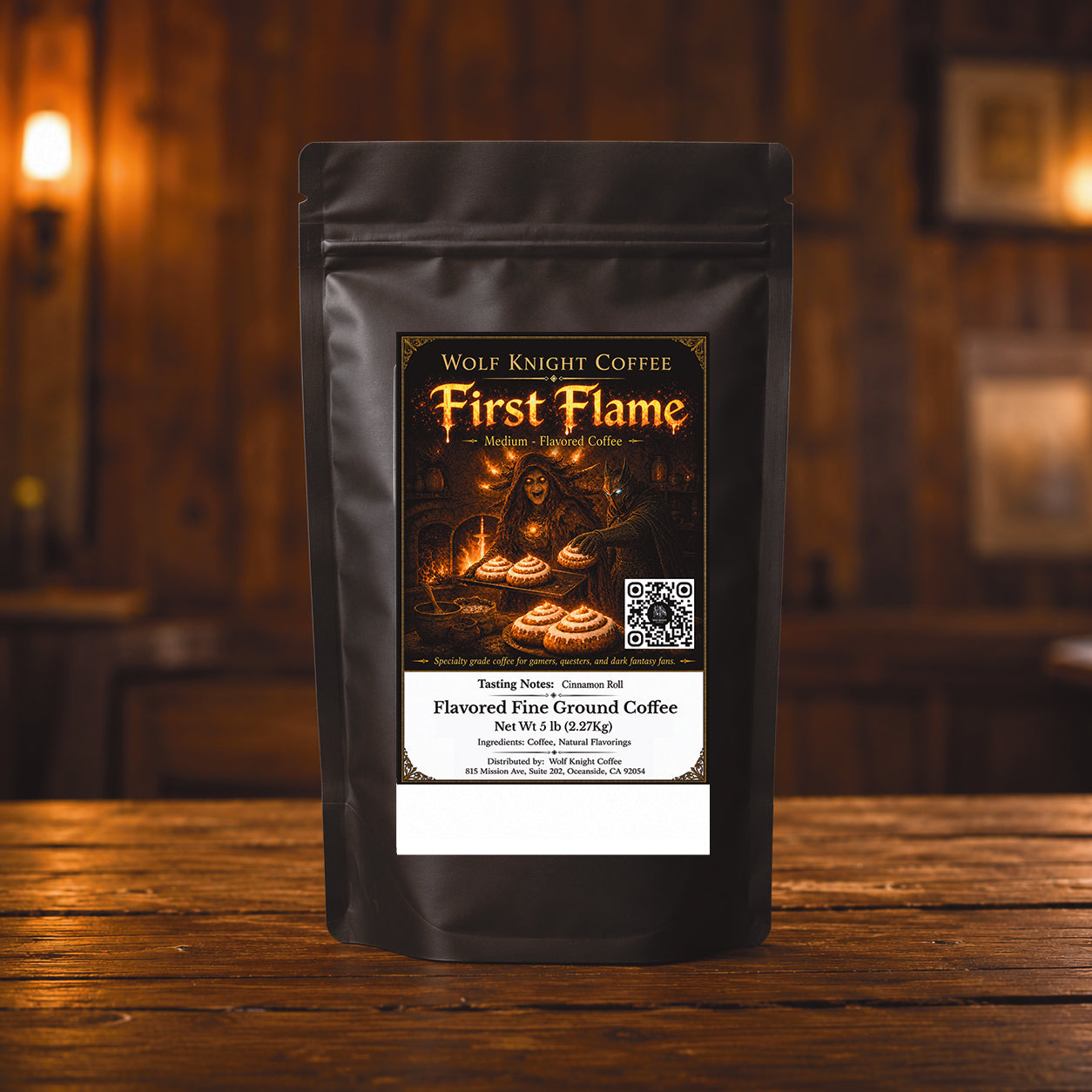 First Flame | Cinnamon Roll Flavored Coffee