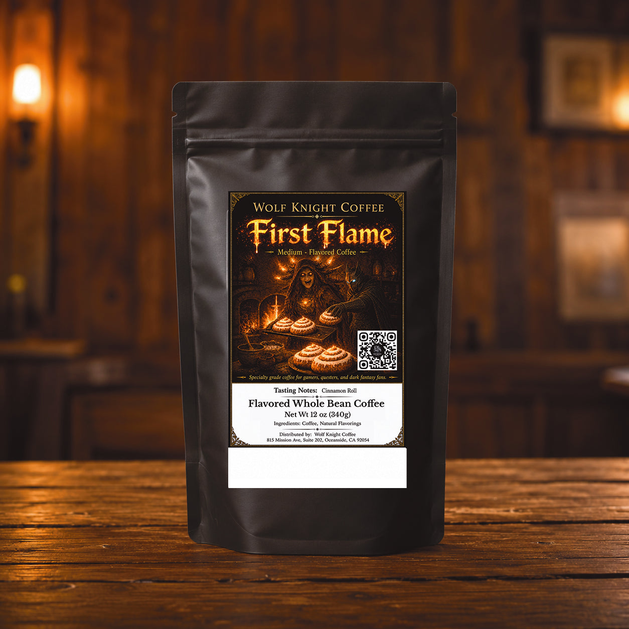 First Flame | Cinnamon Roll Flavored Coffee