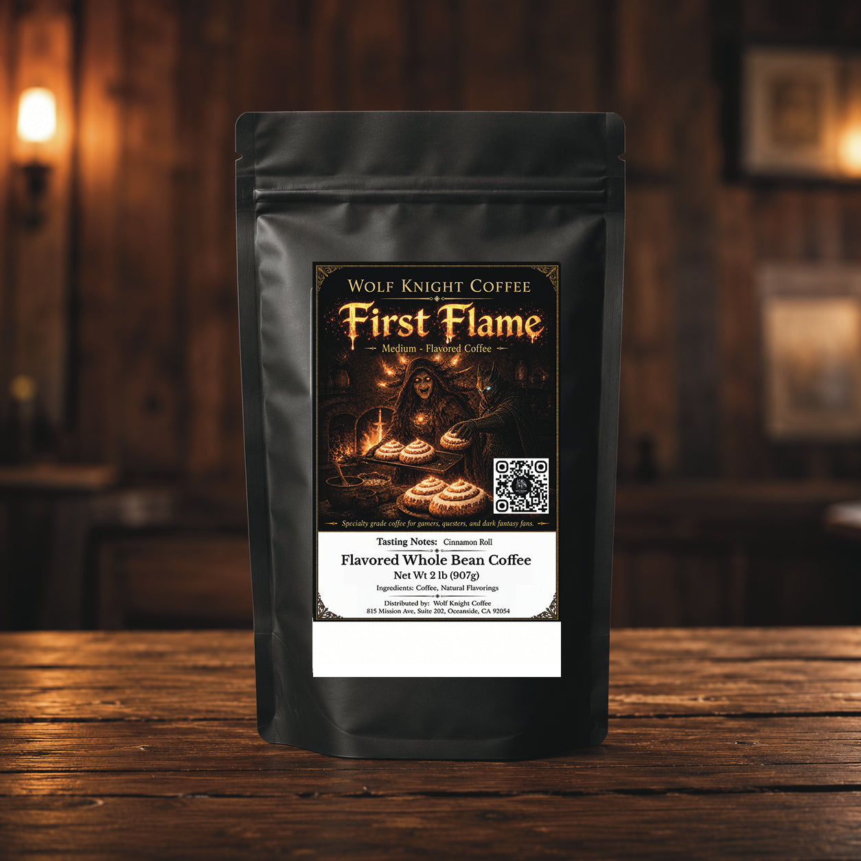 First Flame | Cinnamon Roll Flavored Coffee